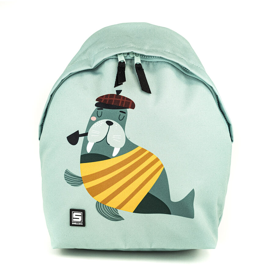 MUGURSOMA "LAZY WALRUS" LIELA - MUGURSOMAS - Veikals bērniem