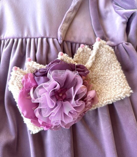 TEDDY KRONIS AR ZIEDU KRĒMKRĀSA