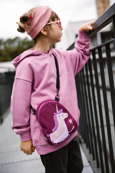 CROSSBODY BAG "PINK UNICORN"