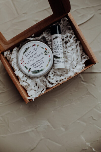 GIFT SET: HAND CREAM & LIP BALM