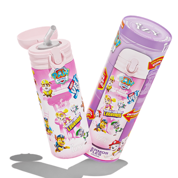 TERMO PUDELE PAW PATROL ROZĀ 350ml