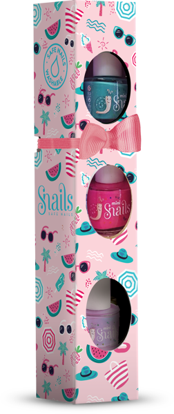 NAIL POLISH SET "BERRY"