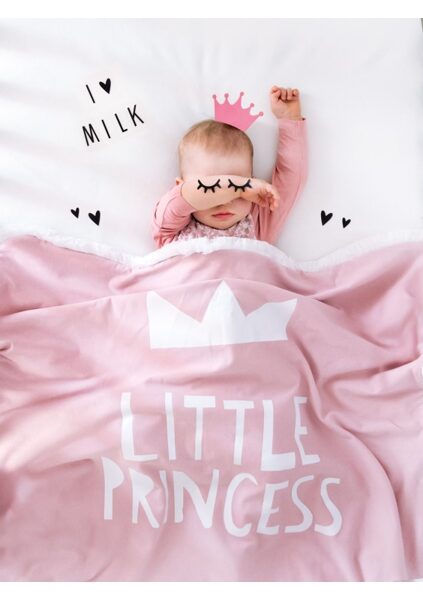 BLANKET "LITTLE PRINCE/PRINCESS"