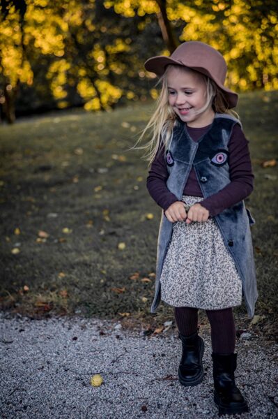 SHORT-HAIRED FAUX FUR VEST