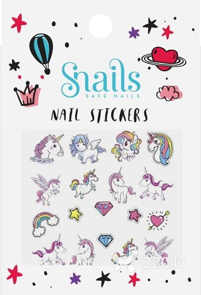 NAIL STICKERS "UNICORN"